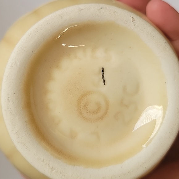 VINTAGE Blue and Yellow leaves Pitcher Jug. - Picture 4 of 9